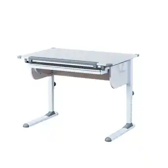 Netto Marken-Discount Inter Link Schülerschreibtisch Studare - weiss und grau Angebot