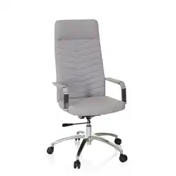 Netto Marken-Discount hjh OFFICE Home Office Bürostuhl SARANTO PLUS Stoff mit Armlehnen Angebot