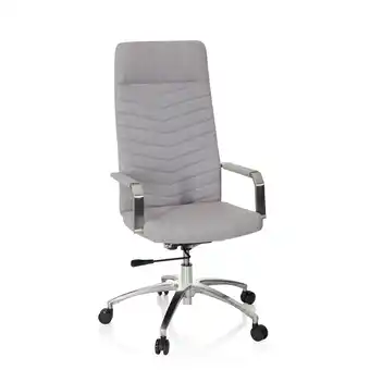 Netto Marken-Discount hjh OFFICE Home Office Bürostuhl SARANTO PLUS Stoff mit Armlehnen Angebot