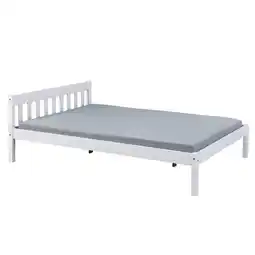 Netto Marken-Discount Inter Link Bettgestell Vilmar 140x200 cm Kiefer Massivholz - versch. Ausführugen - Weiss Angebot