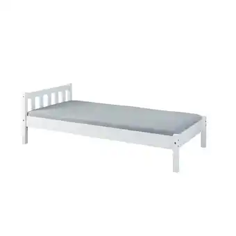 Netto Marken-Discount Inter Link Bettgestell Vilmar 90x200 cm Kiefer Massivholz - versch. Ausführugen - Weiss Angebot