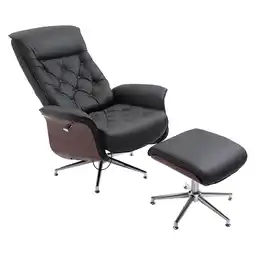 Netto Marken-Discount HOMCOM Relaxsessel Kunstleder (PU), Spanplatte, Schaumstoff Angebot