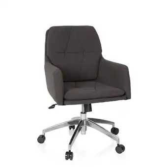 Netto Marken-Discount hjh OFFICE Home Office Bürostuhl SHAKE 350 Stoff mit Armlehnen Angebot