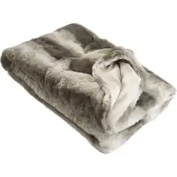 Netto Marken-Discount Kinzler Hochwertige Fellimitat Wohndecke Lupo, 150 x 200 cm Angebot