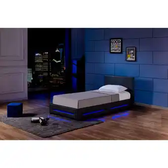 Netto Marken-Discount HOME DELUXE LED Bett Asteroid 90 x 200, Schwarz Angebot