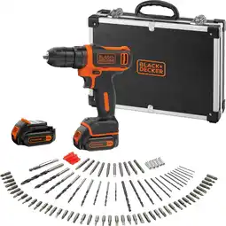 Netto Marken-Discount BLACK+DECKER Bohrschrauber Akku-Bohrschrauber BDCDD12BAFC, 10,8Volt Angebot
