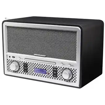 Netto Marken-Discount Soundmaster NR955SW CD/MP3 Nostalgie DAB+/UKW Digitalradio mit Bluetooth Angebot