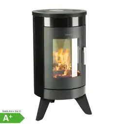 Netto Marken-Discount Wamsler City Kaminofen, schwarz/schwarz Angebot
