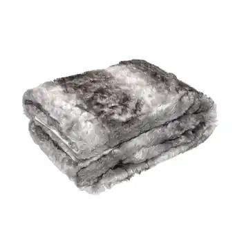 Netto Marken-Discount Kinzler Hochwertige Fellimitat-Wohndecke WOLF, 150 x 200 cm Angebot