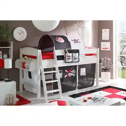 Netto Marken-Discount TiCAA Hochbett Kenny R Kiefer Weiß Motiv Angebot