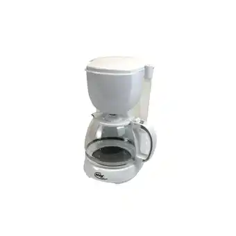 Netto Marken-Discount Elta Filter Kaffeemaschine 12 Tassen Glaskanne Filter Kaffee Maschine weiss 750W Angebot