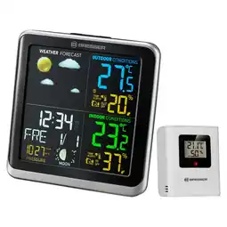 Netto Marken-Discount BRESSER ClimaTemp TB Wetterstation mit LCD-Farbdisplay Angebot