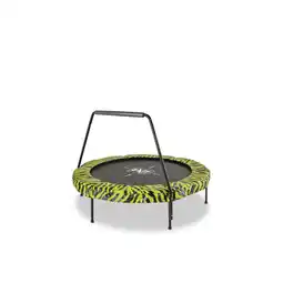 Netto Marken-Discount EXIT Tiggy Junior Trampoline ø140cm Lime + Griffstange Angebot