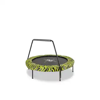 Netto Marken-Discount EXIT Tiggy Junior Trampoline ø140cm Lime + Griffstange Angebot