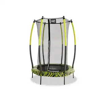 Netto Marken-Discount EXIT Tiggy Junior Trampoline ø140cm Lime + Sicherheitsnetz Angebot