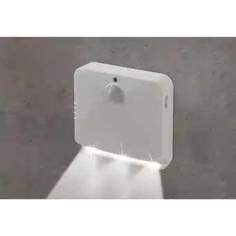 Netto Marken-Discount EASYmaxx LED-Sensorlicht eckig 2er-Set 4,5V weiß mit Bewegungsmelder Angebot
