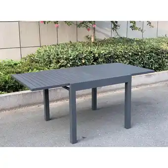 Netto Marken-Discount Alu Gartentisch 180x90cm Terrassentisch Balkontisch Esstisch Gartenmöbel Tisch Angebot