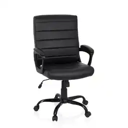 Netto Marken-Discount hjh OFFICE Home Office Chefsessel ERGOSMOOTH BIG Kunstleder mit Armlehnen Angebot
