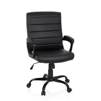 Netto Marken-Discount hjh OFFICE Home Office Chefsessel ERGOSMOOTH BIG Kunstleder mit Armlehnen Angebot