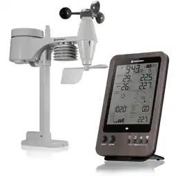 Netto Marken-Discount BRESSER WTW 5-in-1-Wetterstation in Holzoptik Angebot