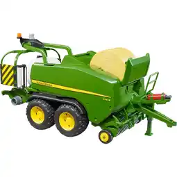 Netto Marken-Discount bruder Modellfahrzeug John Deere Rundballen - Presswicke Angebot