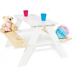 Netto Marken-Discount Pinolino Kindersitzgarnitur 'Nicki für 4', versch. Farben (Weiß) Angebot