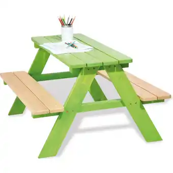 Netto Marken-Discount Pinolino Kindersitzgarnitur 'Nicki für 4', versch. Farben (Grün) Angebot