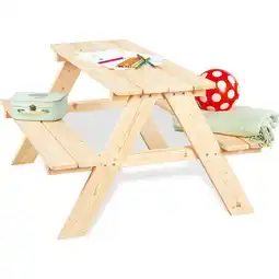Netto Marken-Discount Pinolino Kindersitzgarnitur 'Nicki für 4', (Natur) Angebot