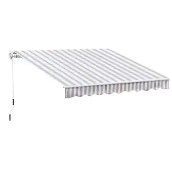 Netto Marken-Discount Outsunny Markise Aluminum, Metall, Polyester Angebot