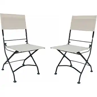 Netto Marken-Discount 2x BISTRO Klappstuhl Gartenstuhl Stuhlset Campingstuhl Terrassenstuhl Camping Angebot