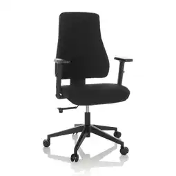 Netto Marken-Discount hjh OFFICE Profi Bürostuhl MATHES Stoff mit Armlehnen (höhenverstellbar) Angebot