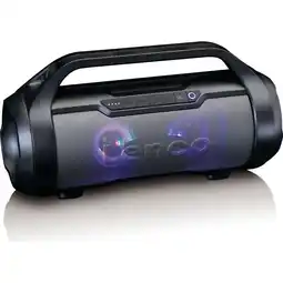 Netto Marken-Discount Lenco SPR-070 Water-resistant IPX5 Boombox with FM radio, USB, SD and lights Angebot