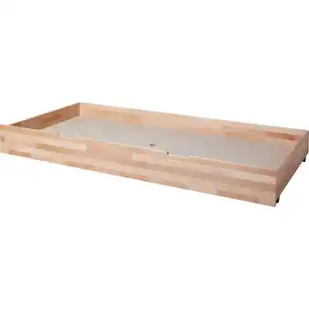 Netto Marken-Discount TiCAA Schubkasten Zusatzbett Robby Buche Natur Angebot