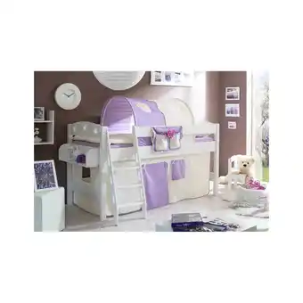 Netto Marken-Discount TiCAA Hochbett Kenny R Kiefer Weiß Classic Angebot