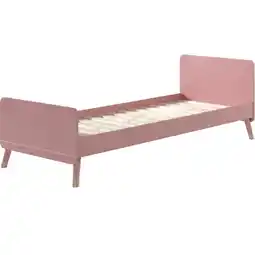 Netto Marken-Discount Vipack BILLY - Einzelbett 90 x 200 cm, mit Lattenrost, lackiert, Terra Rosa Angebot