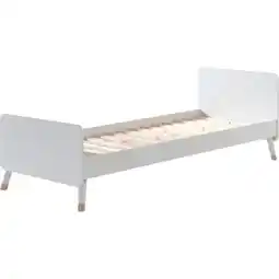 Netto Marken-Discount Vipack BILLY - Einzelbett 90 x 200 cm, mit Lattenrost, lackiert, Satin Weiß Angebot