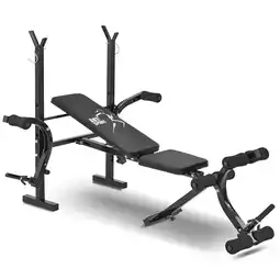 Netto Marken-Discount ArtSport Multifunktion Hantelbank ProfiGym 1000 mit Langhantelablage, Beincurler & Butterfly Angebot