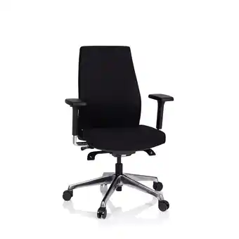 Netto Marken-Discount hjh OFFICE High End Bürostuhl SKAVE 300 Stoff mit Armlehnen (höhenverstellbar) Angebot