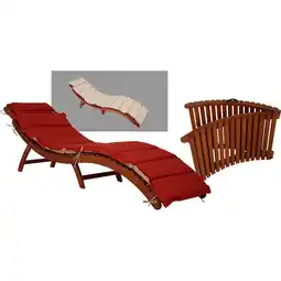 Netto Marken-Discount Faltliege NASSAU + Auflage 2er Set Holzliege Eukalyptus Sonnenliege Garten Liege Angebot