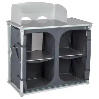 Netto Marken-Discount BO-CAMP Quick Up Camping Reise Küche Küchen Box Zelt Falt Schrank Windschutz Alu Angebot