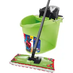 Netto Marken-Discount Vileda Bodenwischer Wischer Ultramat Colors 2in1 Komplett Set Angebot