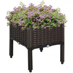 Netto Marken-Discount Outsunny Hochbeet Kunststoff Angebot