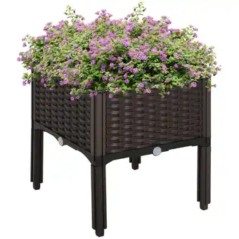 Netto Marken-Discount Outsunny Hochbeet Kunststoff Angebot