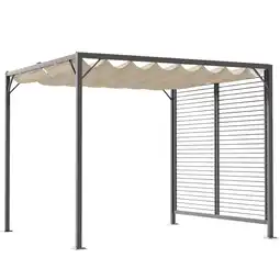 Netto Marken-Discount Outsunny Pavillon Metall, Polyester Angebot