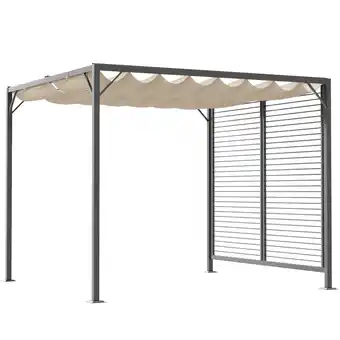 Netto Marken-Discount Outsunny Pavillon Metall, Polyester Angebot