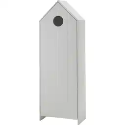 Netto Marken-Discount Vipack CASAMI - Schrank mit Tür weiß, Rillenprofil senkrecht, MDF lackiert Angebot