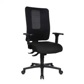 Netto Marken-Discount Topstar Profi Bürostuhl HJH WORK PRO Stoff mit Armlehnen (höhenverstellbar) Angebot