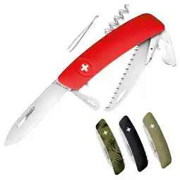 Netto Marken-Discount SWIZA Schweizer Messer D05/C05 Taschenmesser 4 Farben Klappmesser 12 Funktionen Farbe: Khaki Angebot