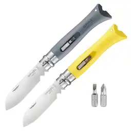 Netto Marken-Discount OPINEL Arbeitsmesser No 9 DIY - Carbon Klappmesser Taschenmesser Einhandmesser Farbe: Grau Angebot