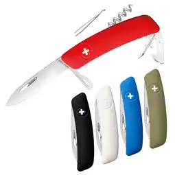 Netto Marken-Discount SWIZA Schweizer Messer D03 - 5 Farben Taschenmesser Klappmesser 11 Funktionen Farbe: Khaki Angebot